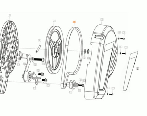 Cinghia per motozappa mh155k - per,