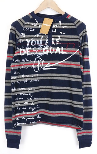 Desigual marcos maglietta blu - desigual,