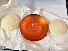 Set IVV piattino d'appoggio portasapone arancio 2 saponette fatte a mano sapone
