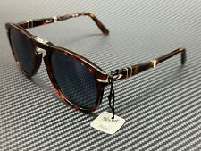PERSOL PO0714 24 S3 Occhiali da Sole Uomo Polarizzati Blu Avana 54 mm
