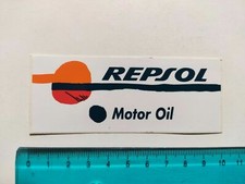 ADESIVO REPSOL MOTOR OIL MOTO STICKER AUTOCOLLANT VINTAGE 80s ORIGINAL