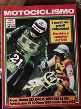 MOTOCICLISMO 1982 Marzo Honda Cbx 1000 Supersport BMW R65 Ls Fantic Issimo 3v