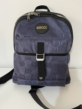 Zaino Gucci Blu logato gucci