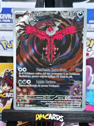 Pokemon yveltal 205 - yveltal, 205/182
