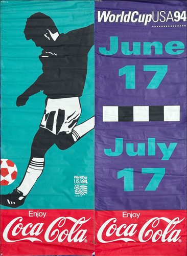 Striscione coca cola usa - coca-cola,
