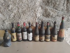 3 vecchia bottiglia vintage di