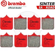 8 PASTIGLIE FRENO ANTERIORI BREMBO SINTERIZZATE 07BB33SA APRILIA RSV 1000 2001