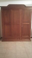 Armadio in arte povera legno massello classico 
