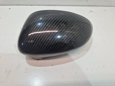 CALOTTA COPPA SPECCHIO SX RETROVISORE FIAT 500 2008 GRANDE PUNTO EVO CARBON LOOK