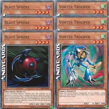 3x Blast Sphere +3x Vortex Trooper  • Comune • LED2 EN018 • LED2 EN046 • YUGIOH