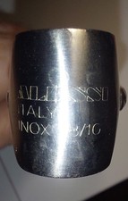 Alessi" pinza da ghiaccio e alimenti, serie Mercurio, design F. Sargiani Anno 70