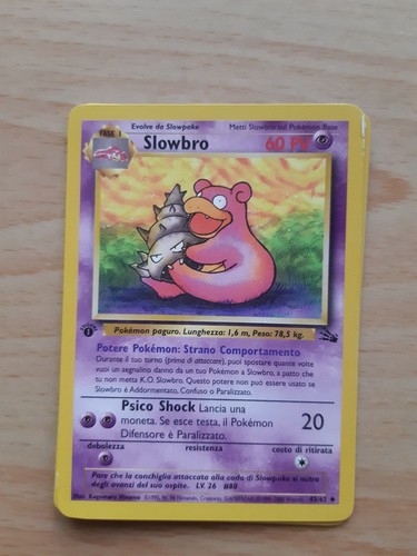 Slowbro carta pokémon - slowbro,