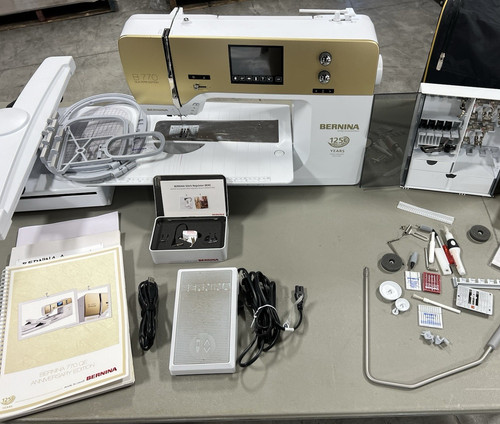 Bernina 770 gold with - qe,