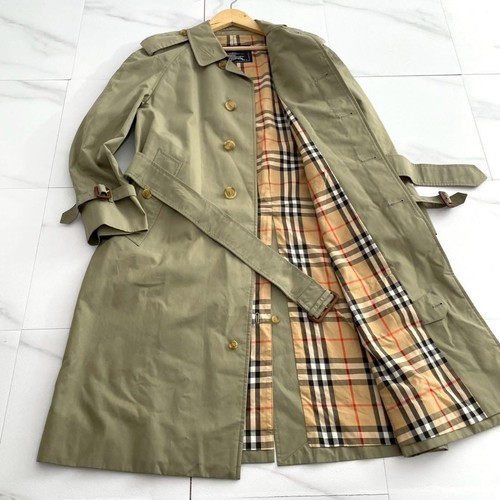 Burberry trench coat uomo kaki - trench,
