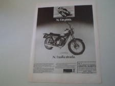 advertising Pubblicità 1975 MOTO AMF HARLEY DAVIDSON SS 250