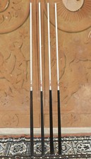4 Stecche da biliardo LM Italia vintage, ottimo stato, vendibili singolarmente