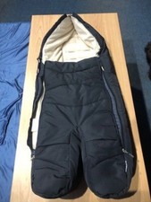 STOKKE XPLORY SACCO COPRIGAMBE  PER PASSEGGINO colore  BLU, caldo fodera in pile