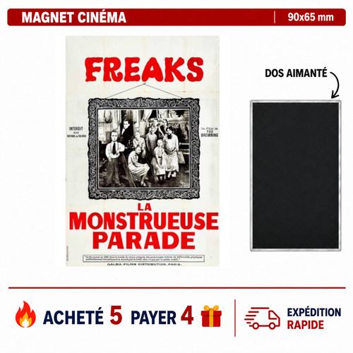 Magnet frigo affiche film - frigo, de