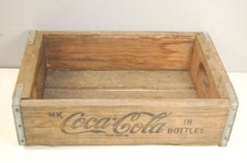 Coca Cola Scatola di Legno