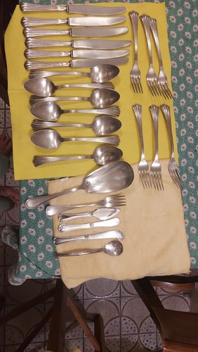 Servizio posate acciaio inox