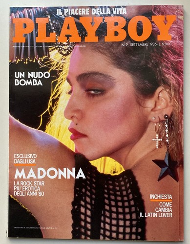 Madonna playboy n - , 1985
