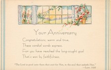 Cartolina Auguri Vintage "Il