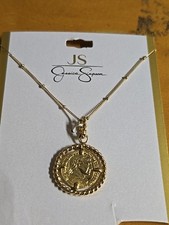 Collana con ciondolo moneta