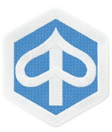 Piaggio logo toppe termo - piaggio,