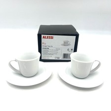 Set 2 Tazze + piatto Alessi KU