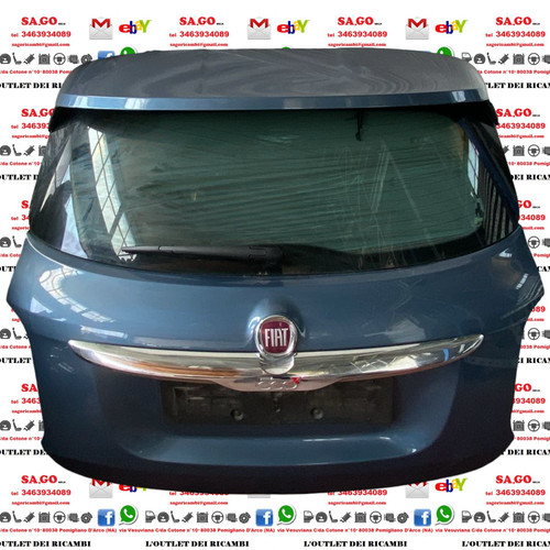 Portellone cofano posteriore - portellone,