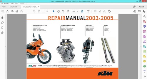 Ktm manuale officina - ktm,