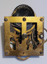 JUNGHANS orologio da parete/sveglia vintage antico movimento PARTI RICAMBIO