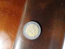 Moneta circolata da 2 Euro con