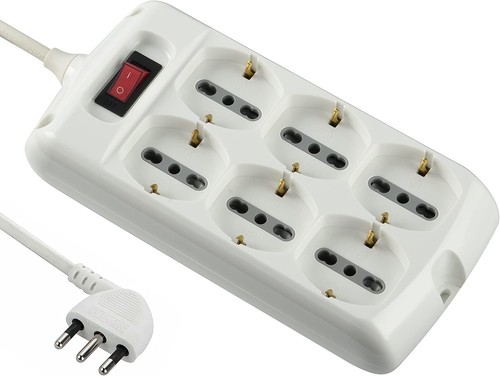 Multipresa con interruttore - interruttore, 6