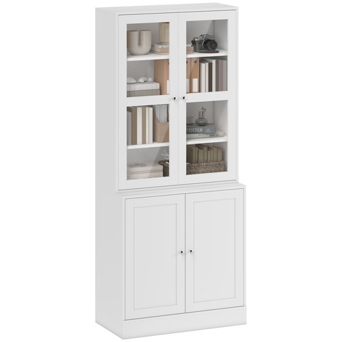 Homcom mobile libreria con - libreria, 2