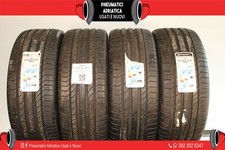 4 PNEUMATICI NUOVI CONTINENTAL 255/55 R18 ESTIVA DOT 2016 RIMANENZA