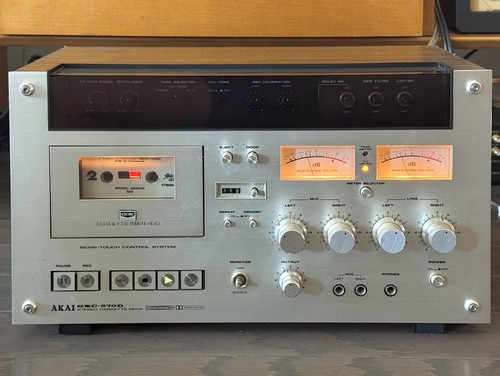 Akai gxc 570d stereo cassette - akai,