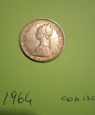 500 lire argento 1964 tre caravelle cod.170