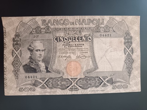 Banco napoli 500 - banco,