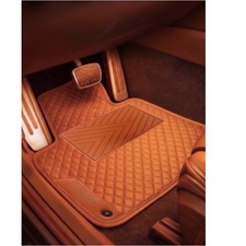 Faux Leather Quilted Floor