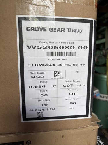 Grove gear bravo - grove,