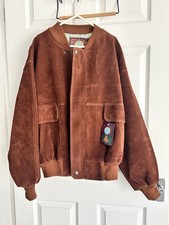Bomber vintage scamosciato