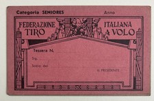 Tessera sport FEDERAZIONE