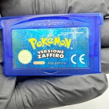 Pokemon Versione Zaffiro Gameboy Advance GBA Originale Nintendo Game Boy ITA