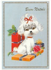 1970 cartolina Buon Natale