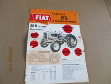 FIAT trattrici 25 a ruote e