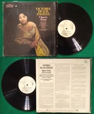 LP 33 Giri VICTORIA DE LOS ANGELES Opera Arias Classica Classical Boheme Vinile 