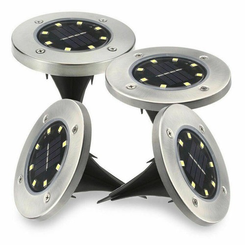 Disk lights pannello solare - 8x,