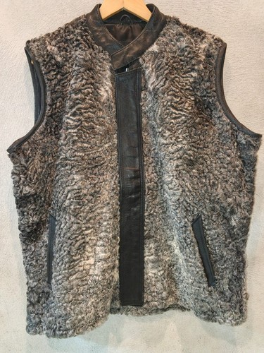 Gilet grigio vera - , pelliccia