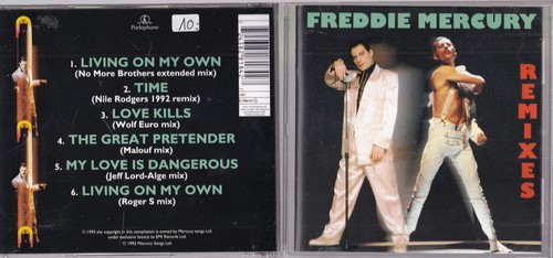 Freddie mercury remixes cd - freddie,